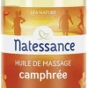 Huile de massage Camphrée Natessance - flacon de 500 ml