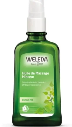 Huile de massage minceur bouleau Weleda