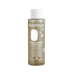 Huile de massage universelle corps et périnée bio Rivadouce - flacon de 100ml