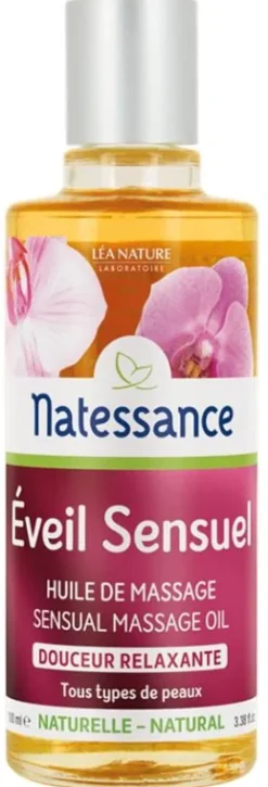 Huile de massage éveil sensuel Natessance