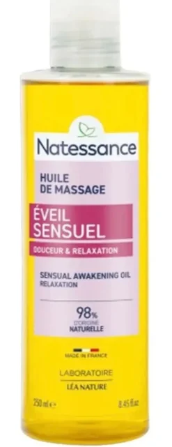 Huile de massage éveil sensuel Natessance