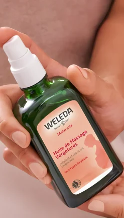 Huile de massage vergetures Weleda