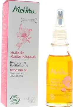 Huile de rosier muscat bio Melvita - flacon de 50 ml