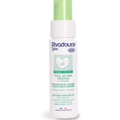 Huile de soin végétale prévention de l'escarre Rivadouce - flacon-pompe de 50ml