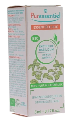 Huile essentielle Basilic bio Puressentiel