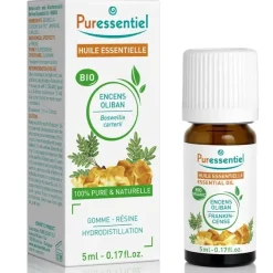 Huile essentielle bio Encens Oliban Puressentiel - flacon de 5ml