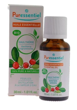 Huile essentielle bio Gaulthérie Puressentiel