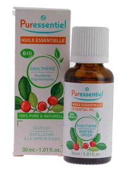 Huile essentielle bio Gaulthérie Puressentiel