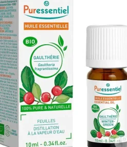Huile essentielle bio Gaulthérie Puressentiel