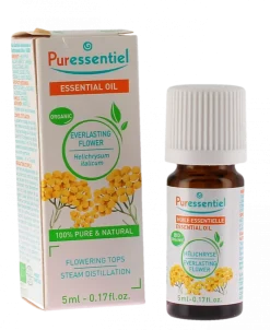 Huile essentielle bio Hélichryse Puressentiel - flacon de 5 ml