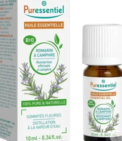 Huile essentielle bio Romarin à cinéole Puressentiel - flacon de 10 ml