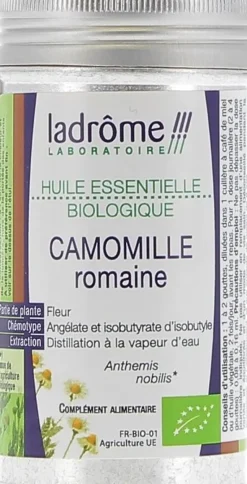 Huile essentielle camomille romaine Bio Ladrôme - Flacon de 5 ml