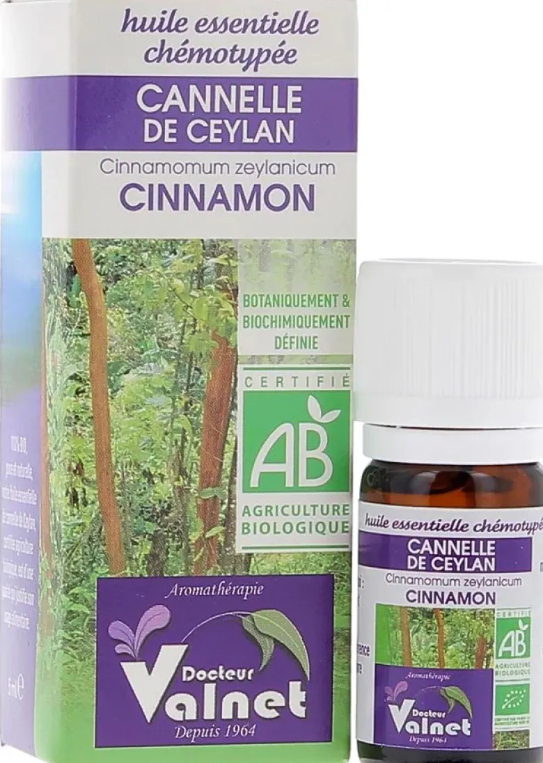 Huile essentielle Cannelle Bio Dr Valnet - 5 ml