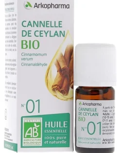 Huile Essentielle Cannelle de Ceylan Bio n°01 Arkopharma - flacon de 5 ml