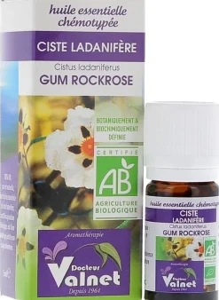 Huile essentielle Ciste Bio Dr Valnet - 5 ml