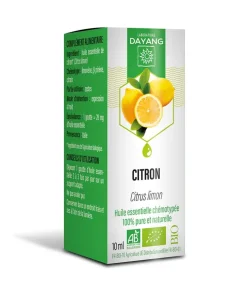 Huile essentielle Citron Bio Dayang - Flacon de 10ml