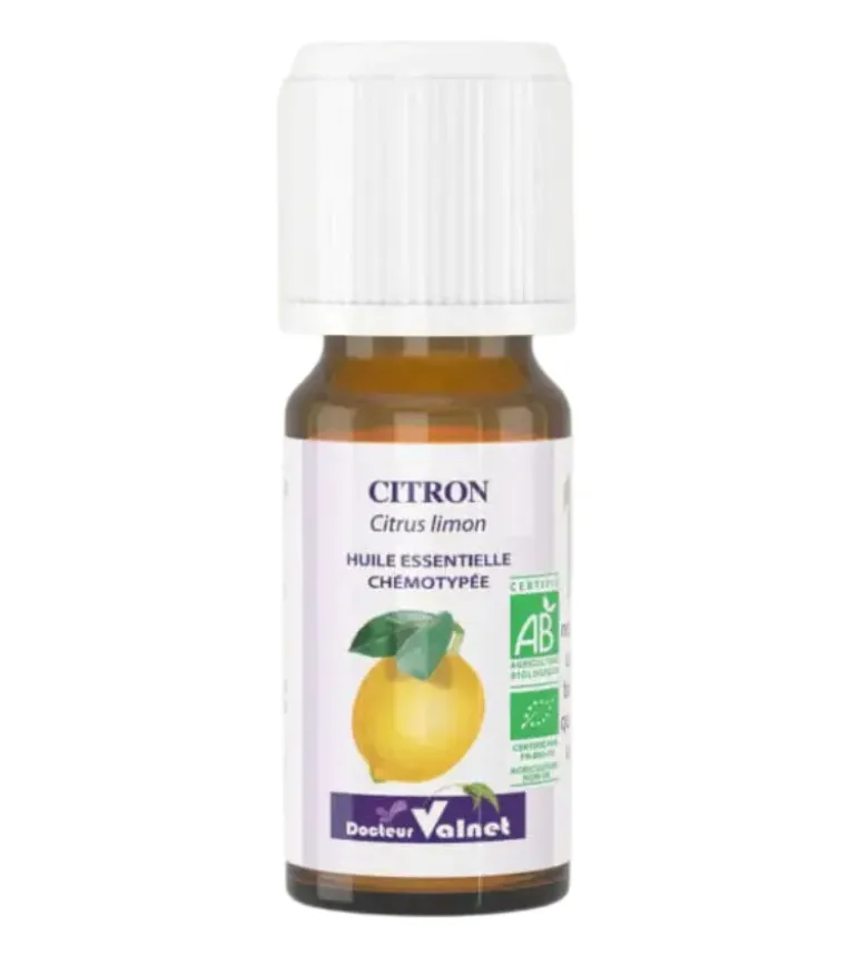 Huile essentielle Citron Bio Dr Valnet - 10 ml
