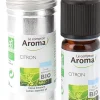 Huile essentielle de citron bio Le comptoir Aroma - flacon de 10 ml