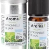 Huile essentielle de Citronnelle de Java Le comptoir Aroma - flacon de 10 ml
