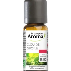 Huile essentielle de Clou de Girofle bio Le Comptoir Aroma - flacon de 5ml