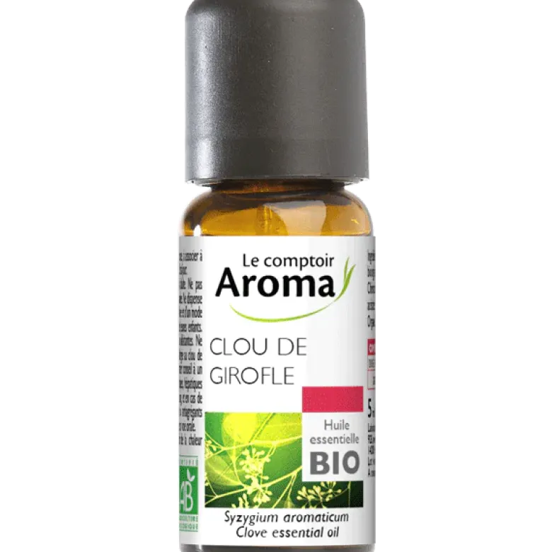 Huile essentielle de Clou de Girofle bio Le Comptoir Aroma - flacon de 5ml