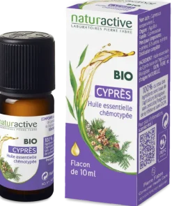 Huile essentielle de cyprès bio Naturactive - flacon de 10 ml