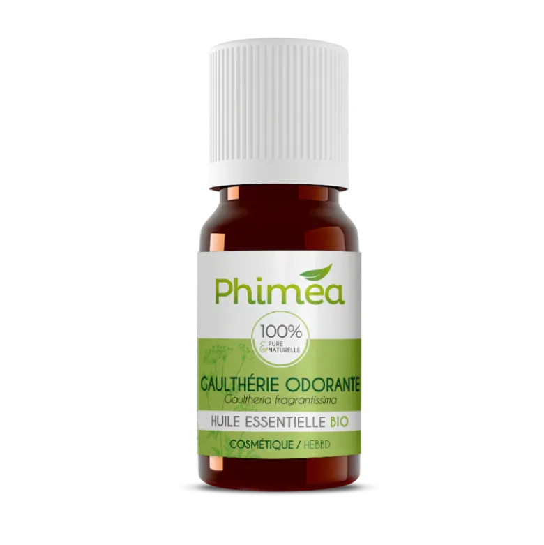 Huile essentielle de gaulthérie odorante bio Phimea - flacon de 10 ml
