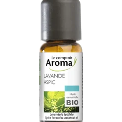 Huile essentielle de Lavande aspic bio Le Comptoir Aroma - flacon de 10 ml