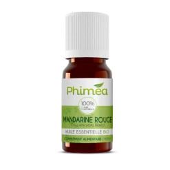 Huile essentielle de mandarine rouge bio Phimea - flacon de 10 ml