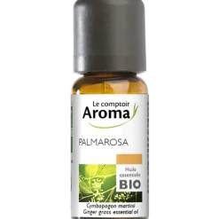 Huile essentielle de Palmarosa bio Le Comptoir Aroma - flacon de 10 ml