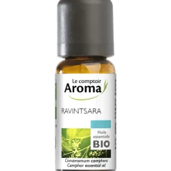 Huile essentielle de Ravintsara Le comptoir Aroma - flacon de 10 ml