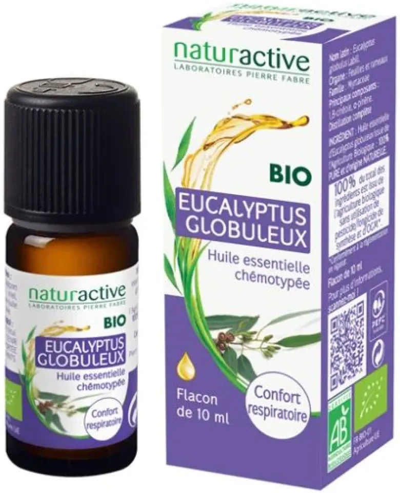 Huile essentielle d'Eucalyptus globuleux bio Naturactive - flacon de 10 ml
