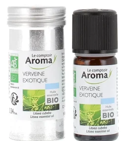 Huile essentielle de Verveine exotique Le Comptoir Aroma - flacon de 10 ml