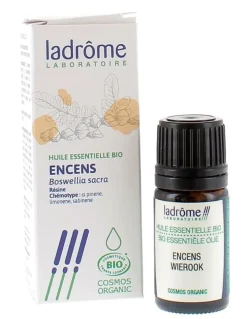 Huile essentielle encens Bio Ladrôme - flacon de 5 ml