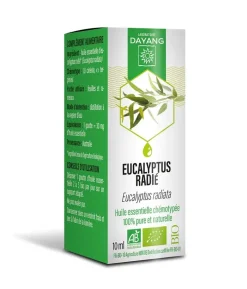 Huile essentielle Eucalyptus radié bio Dayang - flacon de 10ml