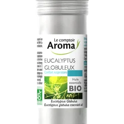 Huile essentielle Eucalyptus globuleux bio Le Comptoir Aroma - flacon de 10ml