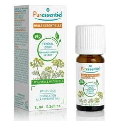 Huile essentielle fenouil doux Puressentiel - flacon de 10ml