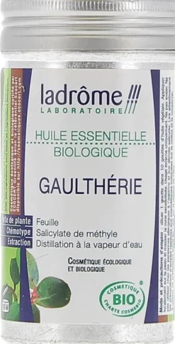 Huile essentielle Gaulthérie bio Ladrôme
