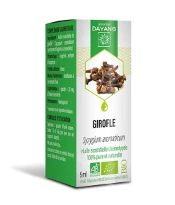 Huile essentielle Girofle bio Dayang - flacon de 5 ml