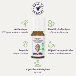 Huile essentielle Géranium rosat Bio Dr Valnet - 10 ml