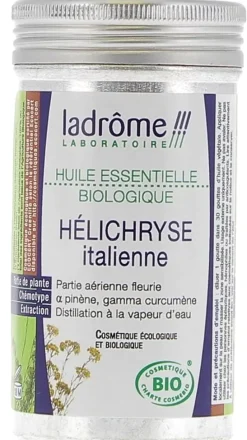Huile essentielle hélichryse italienne Bio Ladrôme - Flacon de 5 ml