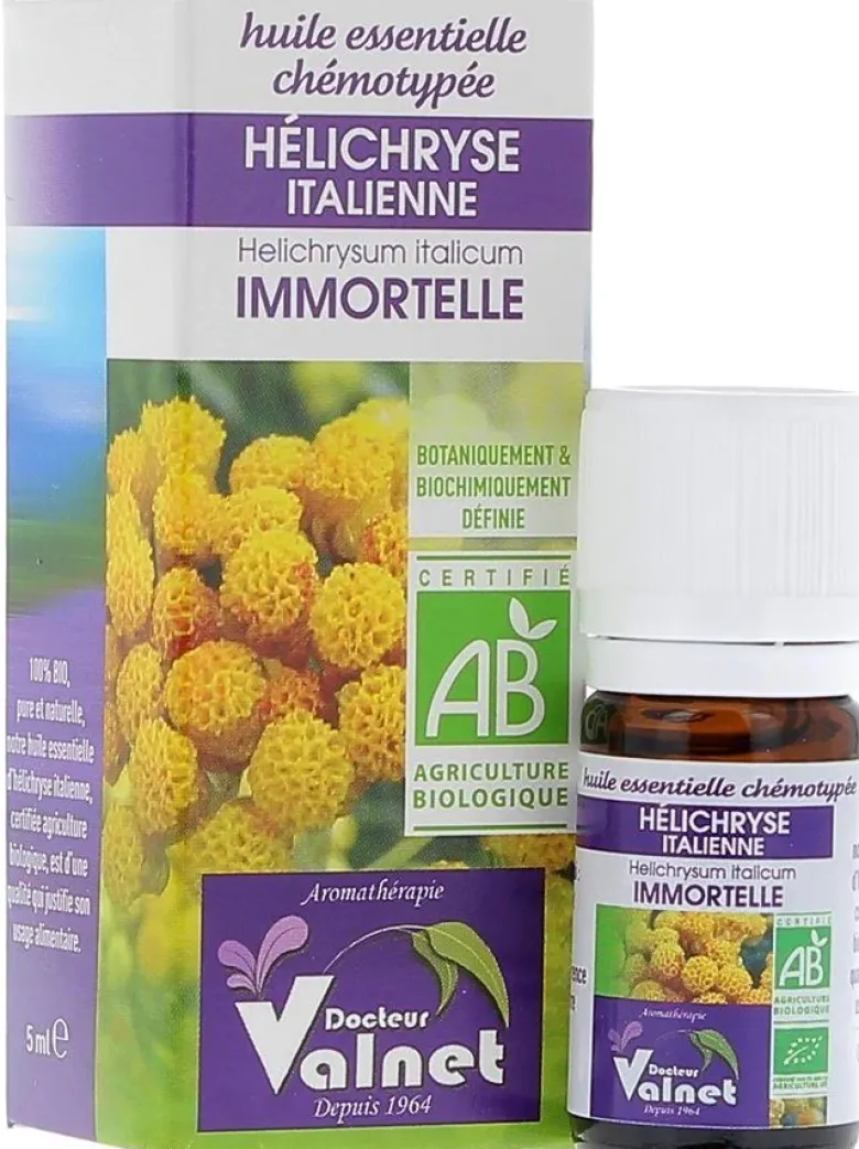 Huile essentielle Hélichryse italienne Bio Dr Valnet - 5 ml