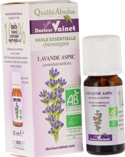 Huile essentielle Lavande aspic Bio Dr Valnet - 10 ml