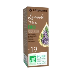 Huile essentielle Lavande Fine bio n°19 Arkopharma - flacon de 10 ml
