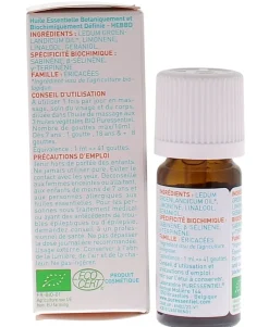 Huile essentielle lédon du groenland bio Puressentiel - flacon de 5ml