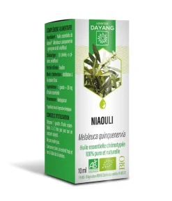 Huile essentielle Niaouli bio Dayang - flacon de 10 ml