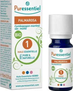 Huile essentielle Palmarosa Puressentiel - flacon de 10 ml