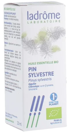 Huile essentielle pin sylvestre bio Ladrôme - flacon de 10 ml
