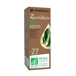 Huile essentielle Ravintsara bio n°27 Arkopharma - flacon de 5 ml