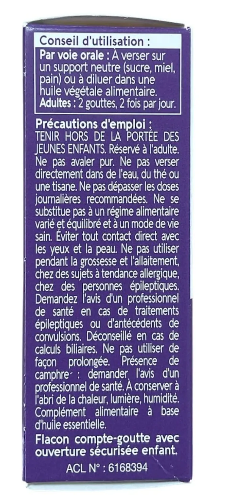 Huile essentielle Romarin à 1,8-cinéol bio Naturactive - flacon de 10ml